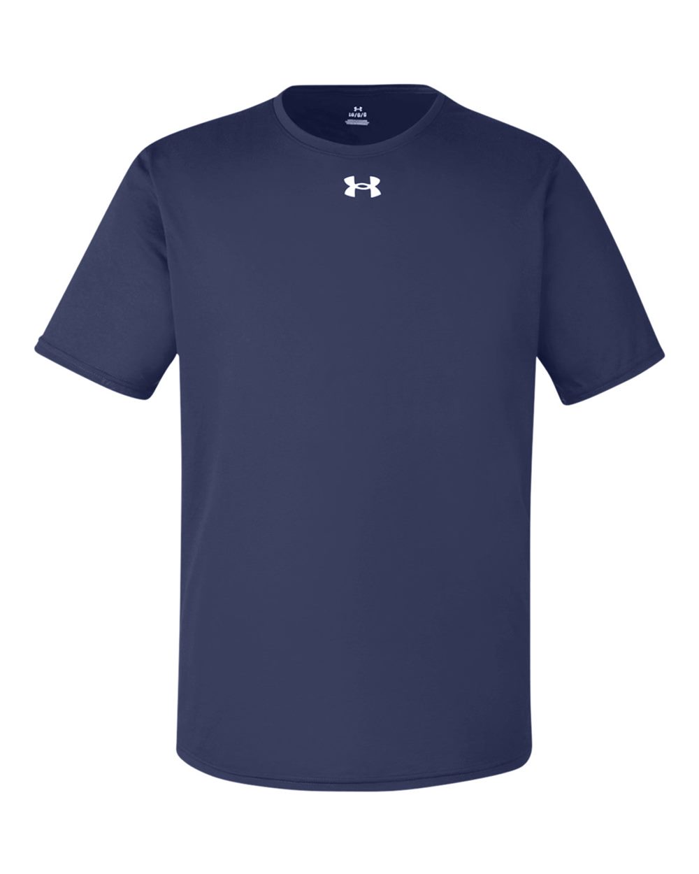 Under Armour Men's Team Tech T-Shirt - Midnight Navy/ White