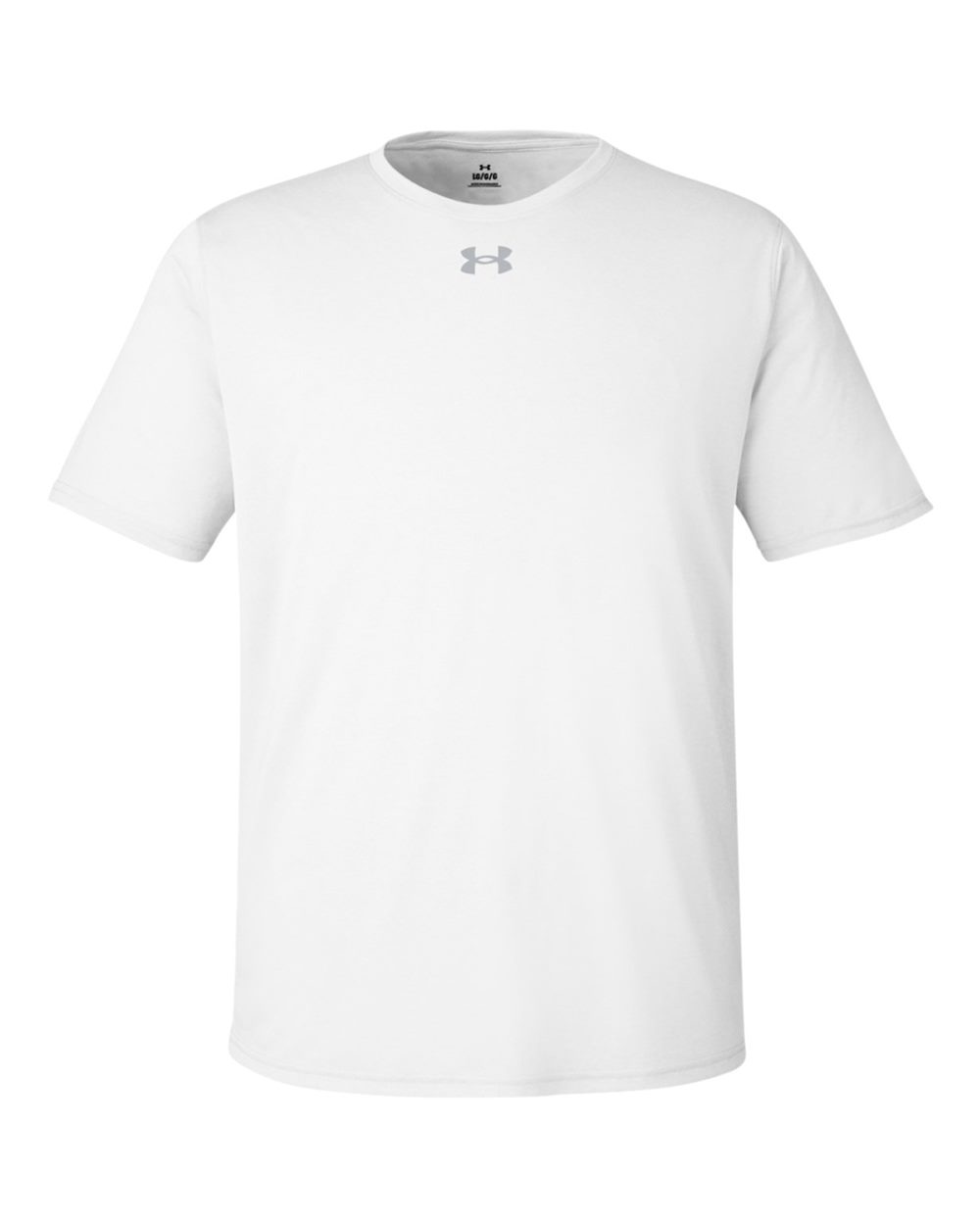 Under Armour Men's Team Tech T-Shirt - White/ Mod Grey