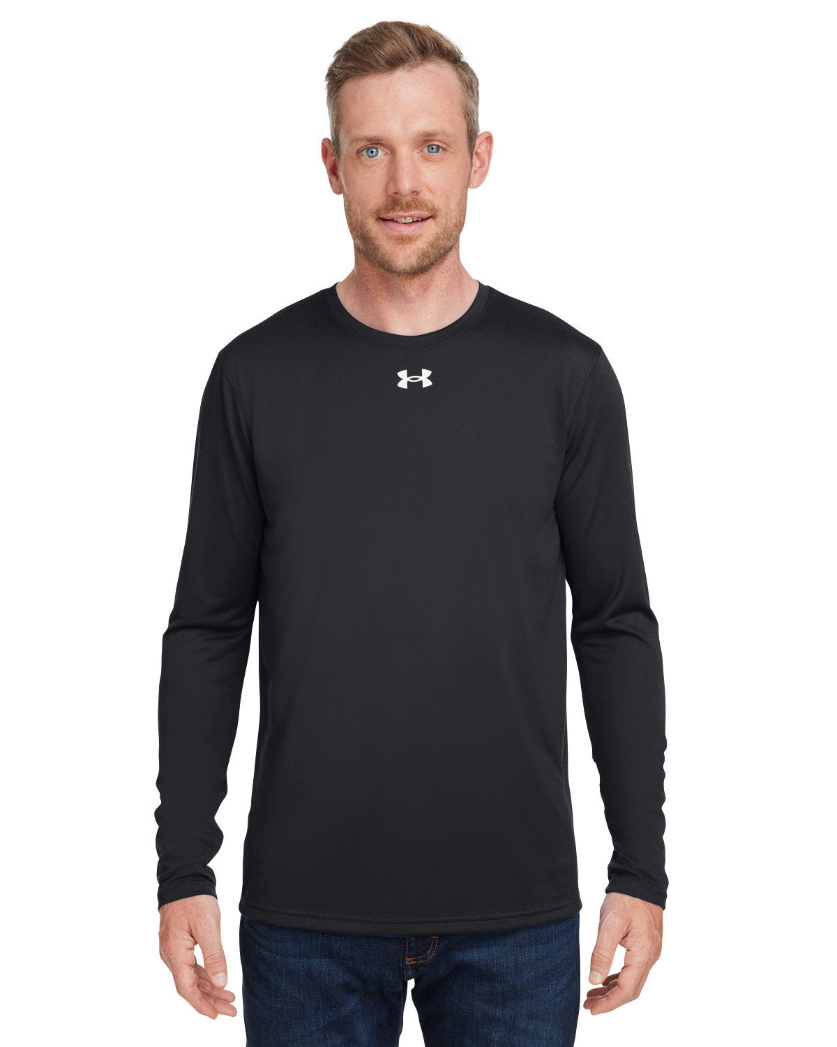 Under Armour Men's Team Tech Long-Sleeve T-Shirt - Front