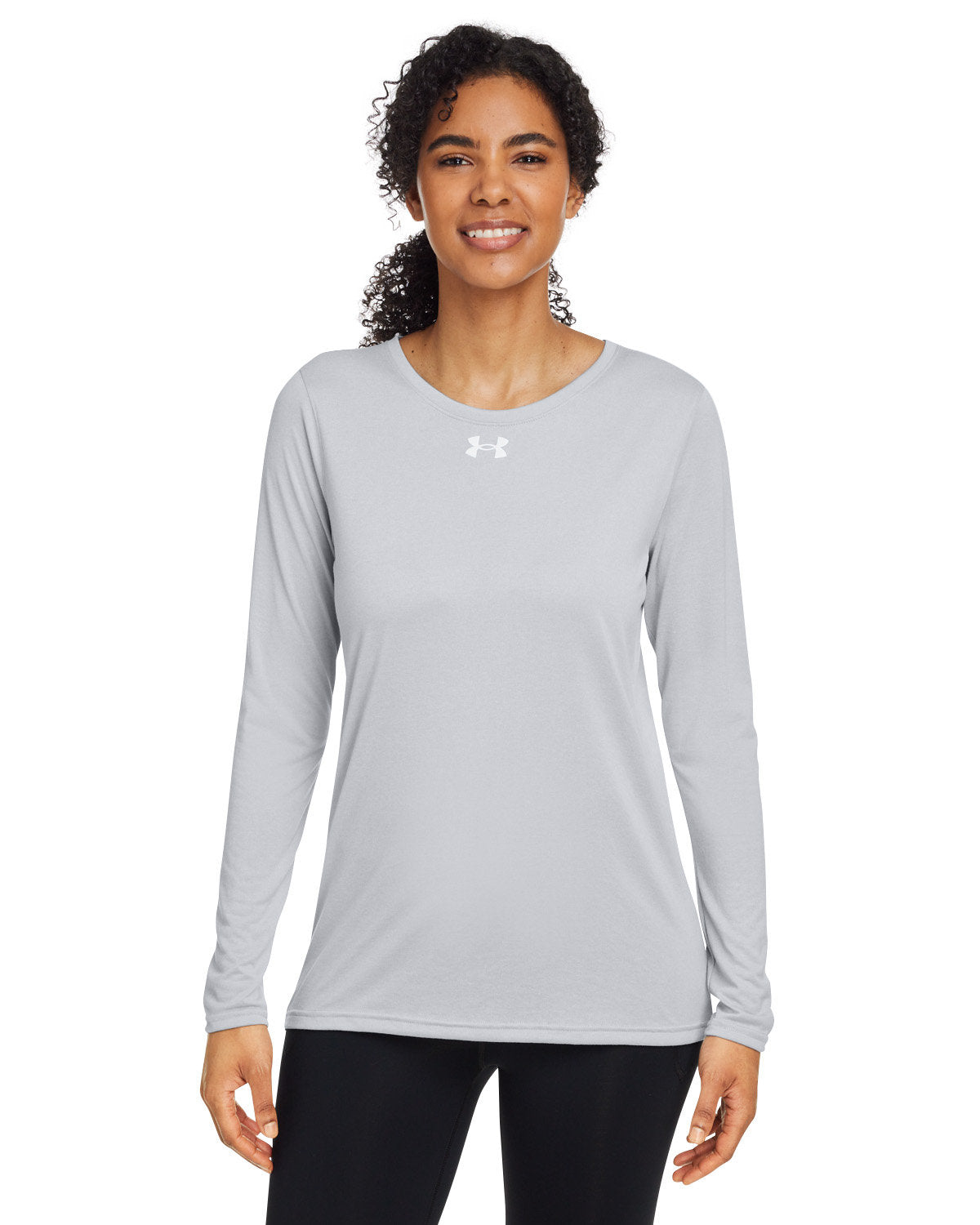 Under Armour Ladies' Team Tech Long-Sleeve T-Shirt - Front