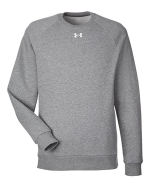 Under Armour Men's Rival Fleece Sweatshirt - Cs Grey Light Heather/ White