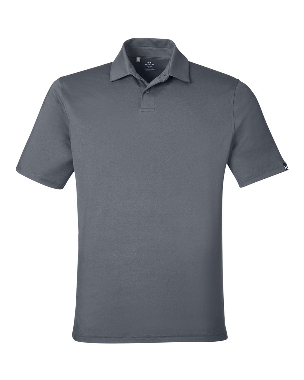 Under Armour Men's Recycled Polo - Castlerock/ White
