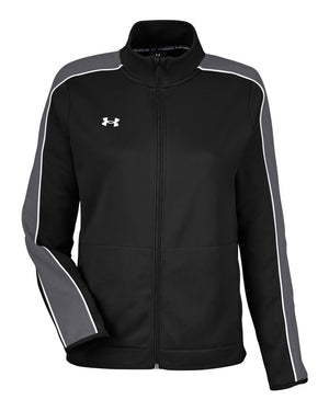 Under Armour Ladies' Command Full-Zip 2.0 - Black/ White