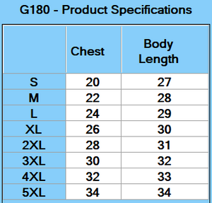 Gildan Unisex Heavy Blend™ Crewneck Sweatshirt - Specs