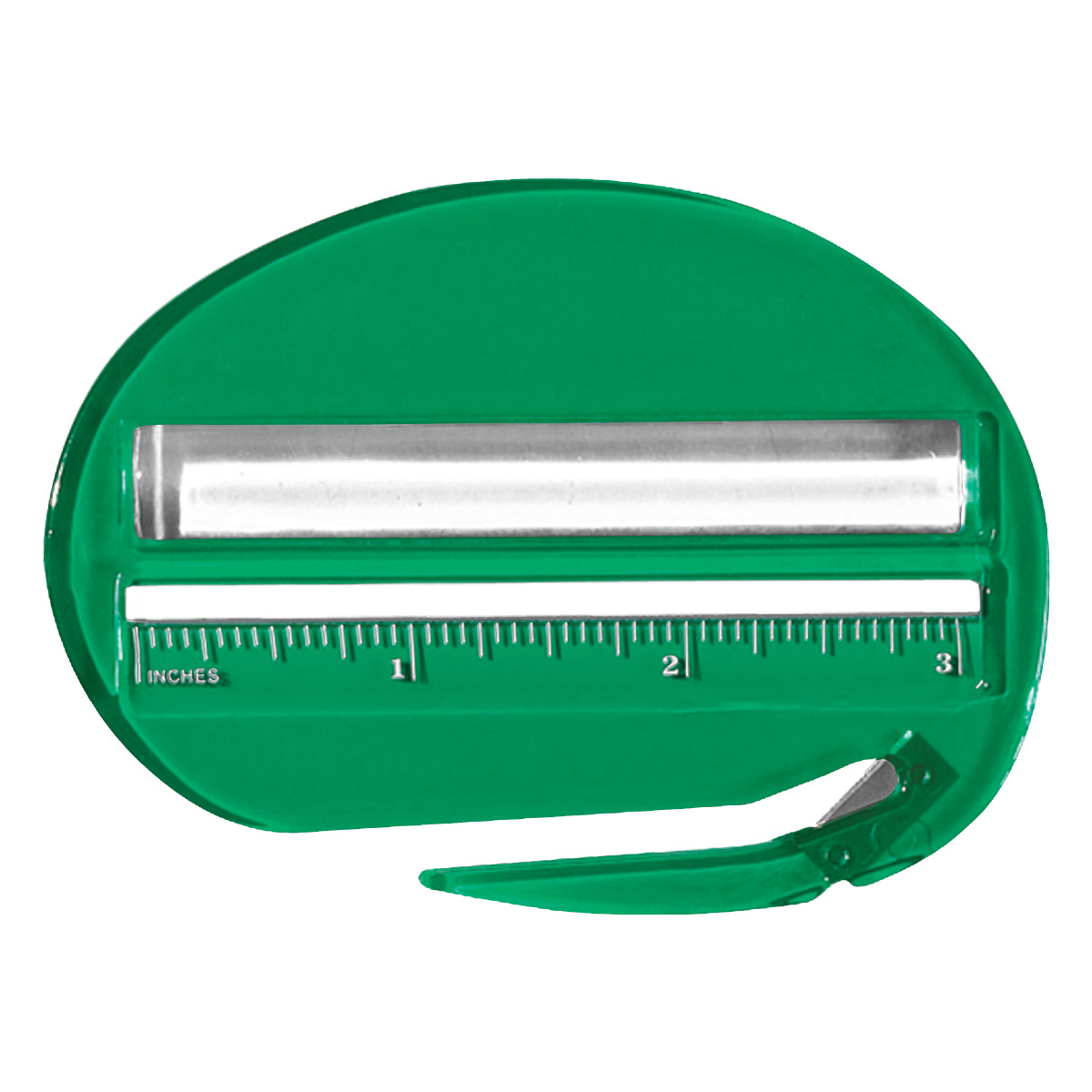 3-In-1 Letter Opener - Translucent Green