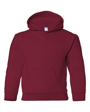 Gildan Youth Heavy Blend™ Hooded Sweatshirt - Cardinal Red