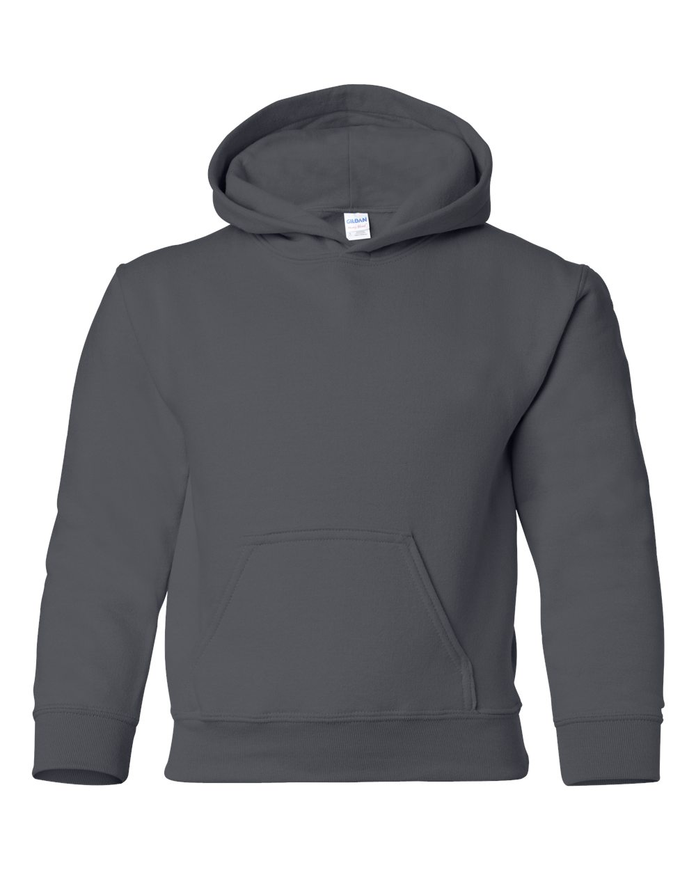 Gildan Youth Heavy Blend™ Hooded Sweatshirt - Charcoal