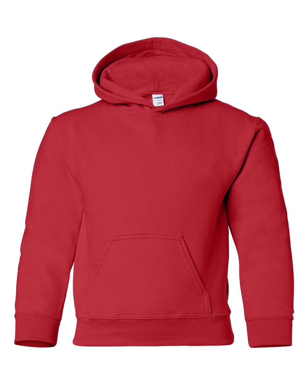 Gildan Youth Heavy Blend™ Hooded Sweatshirt - Red