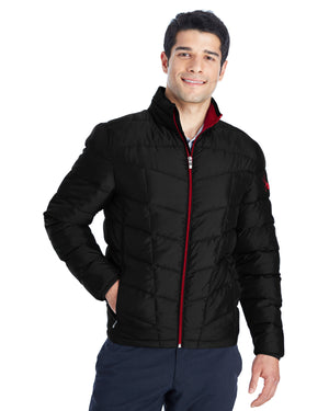 Spyder Men's Pelmo Insulated Puffer Jacket - Front