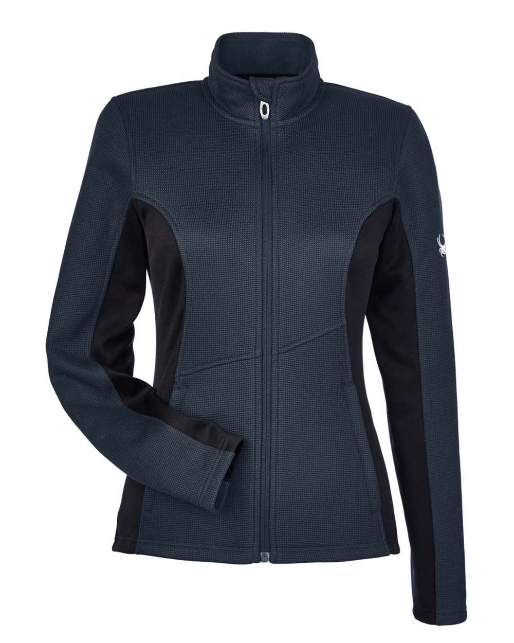 Spyder Ladies' Constant Full-Zip Sweater Fleece Jacket - Frontier/ Black/ White