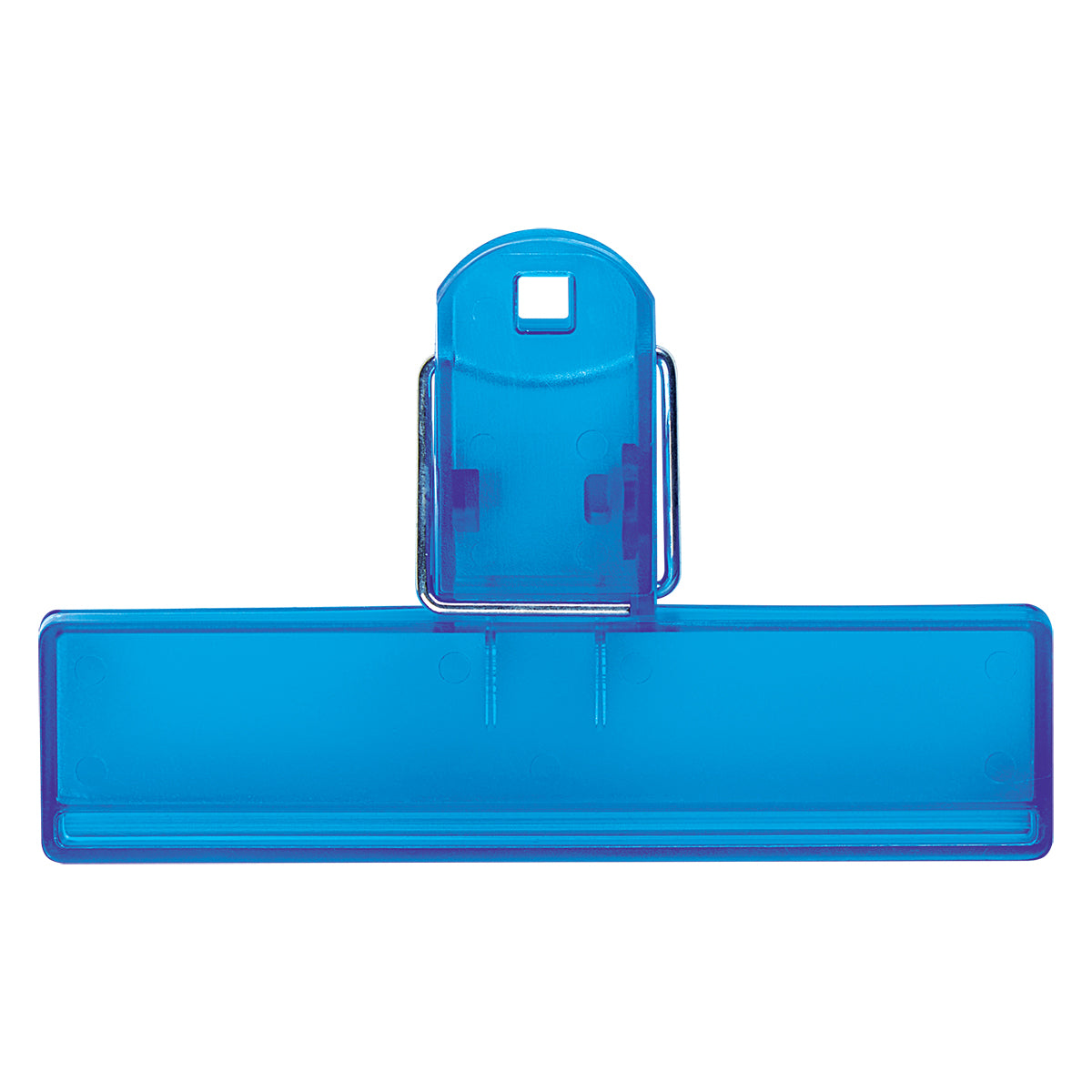 4" Bag Clip - Translucent Blue