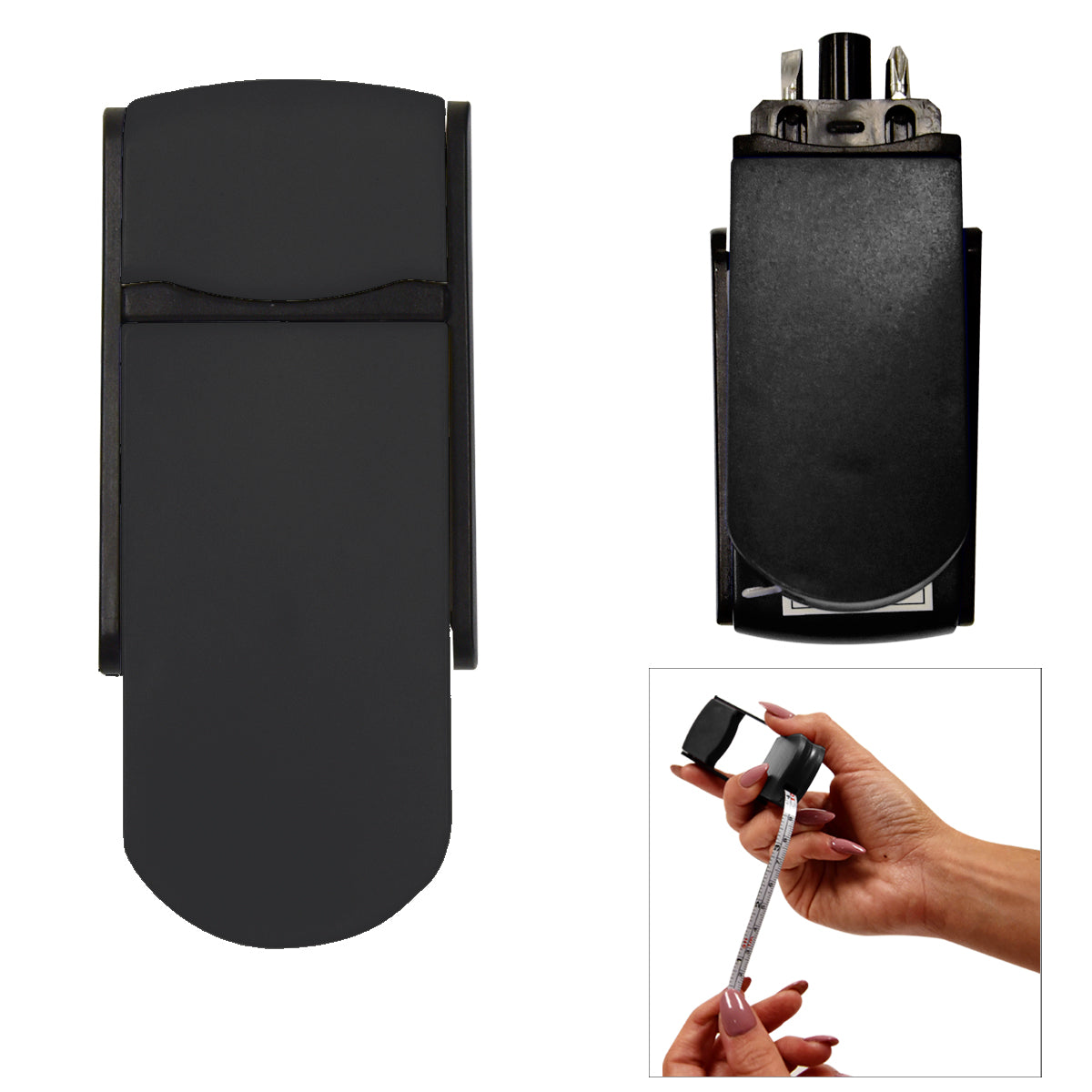 Mini Multi Tool With Stand - Black