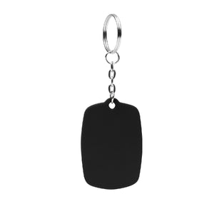 Everton Silicone Key Ring - Black