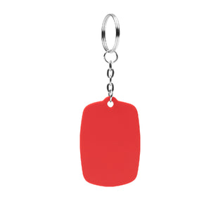 Everton Silicone Key Ring - Red