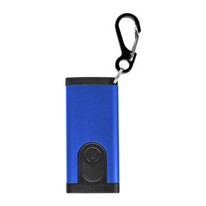 Slim Rechargeable Cob Flashlight - Metallic Royal