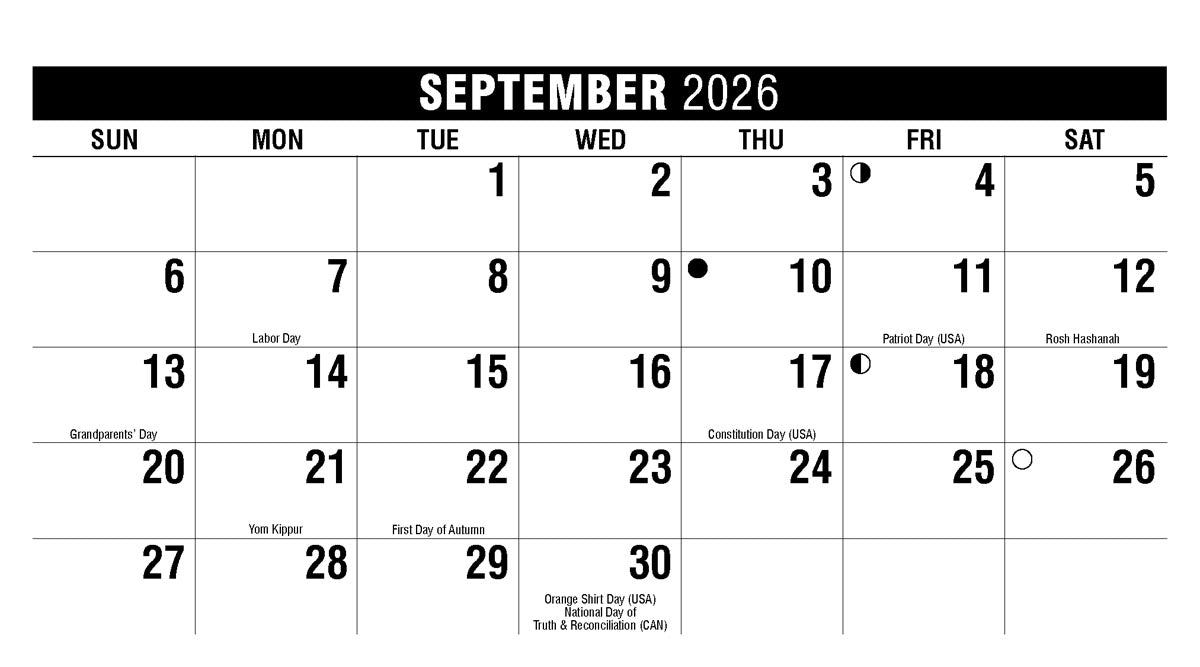 Motivation 2026 Promotional Desk Calendar