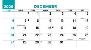 Classic Cars 2027 Promotional Desk Calendar