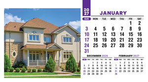 Homes 2027 Promotional Desk Calendar