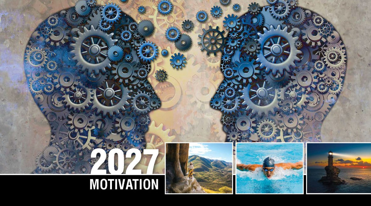 Motivation 2027 Promotional Desk Calendar