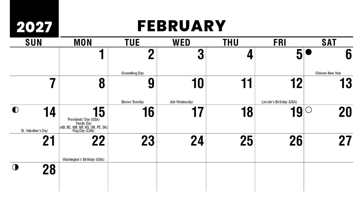 Motivation 2027 Promotional Desk Calendar