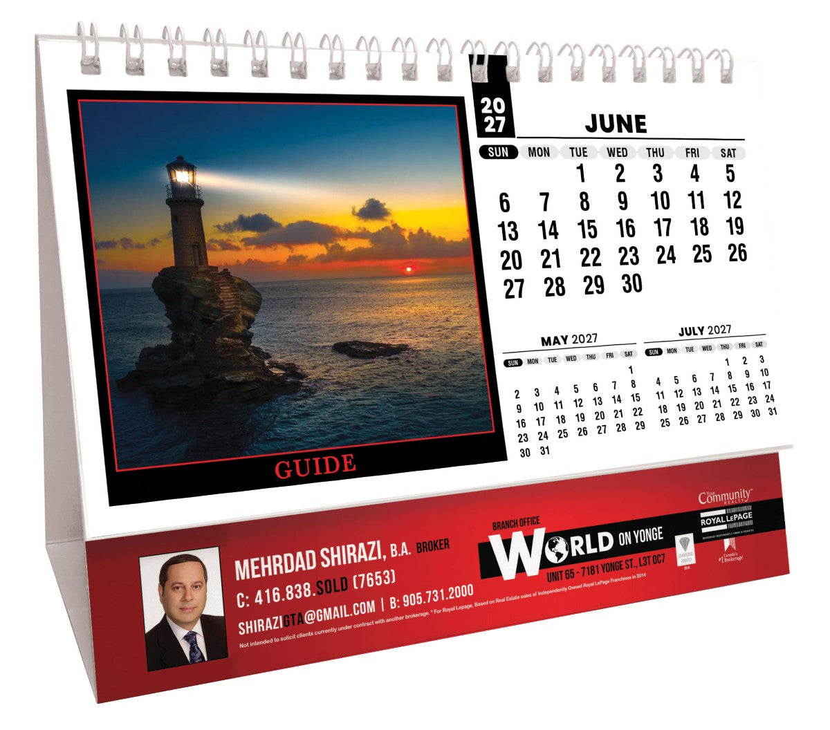 Motivation 2027 Promotional Desk Calendar