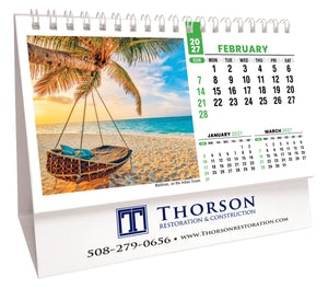Sun, Sand & Surf 2027 Promotional Desk Calendar