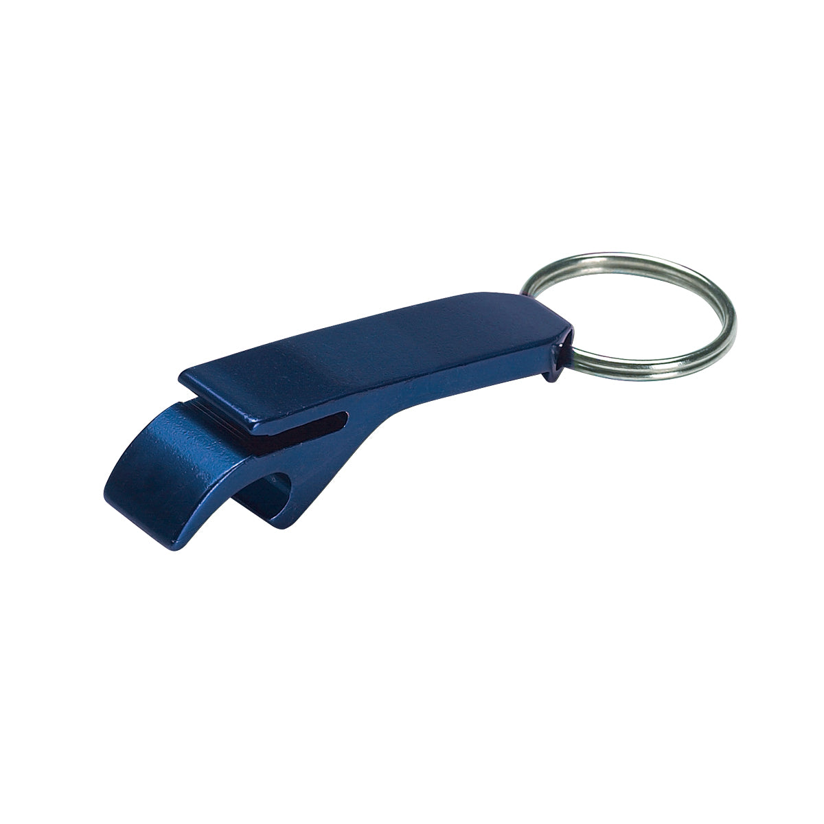 Aluminum Bottle/Can Opener Key Ring - Navy
