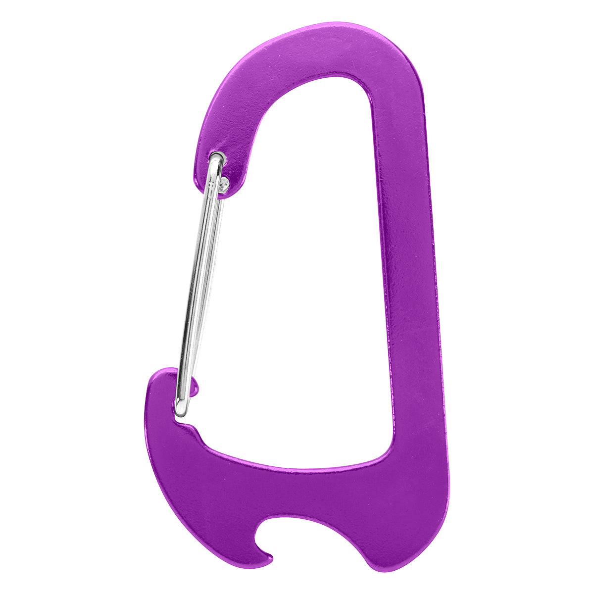 Everest Carabiner Bottle Opener - Purple