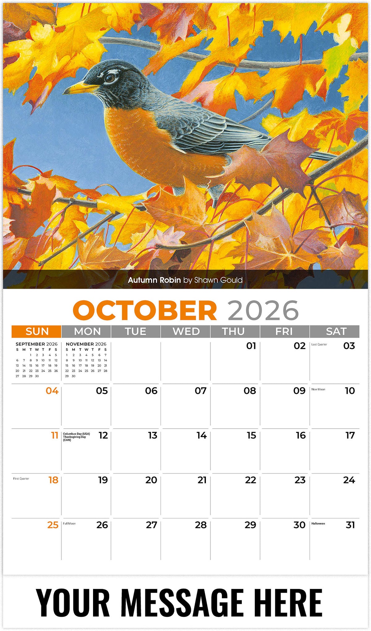 Garden Birds - 2026 Promotional Calendar