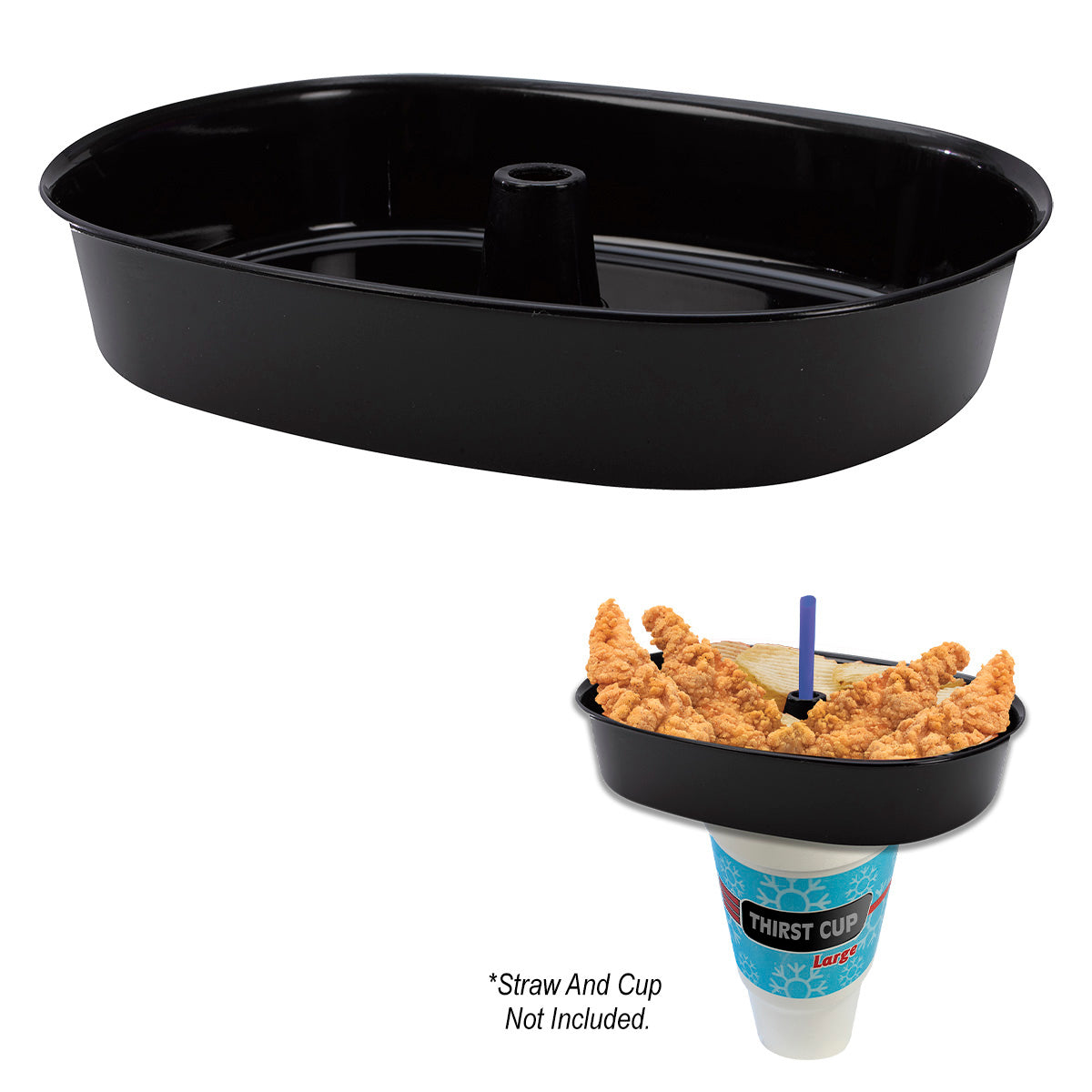 30 Oz. Oval Grub Tub® - Black