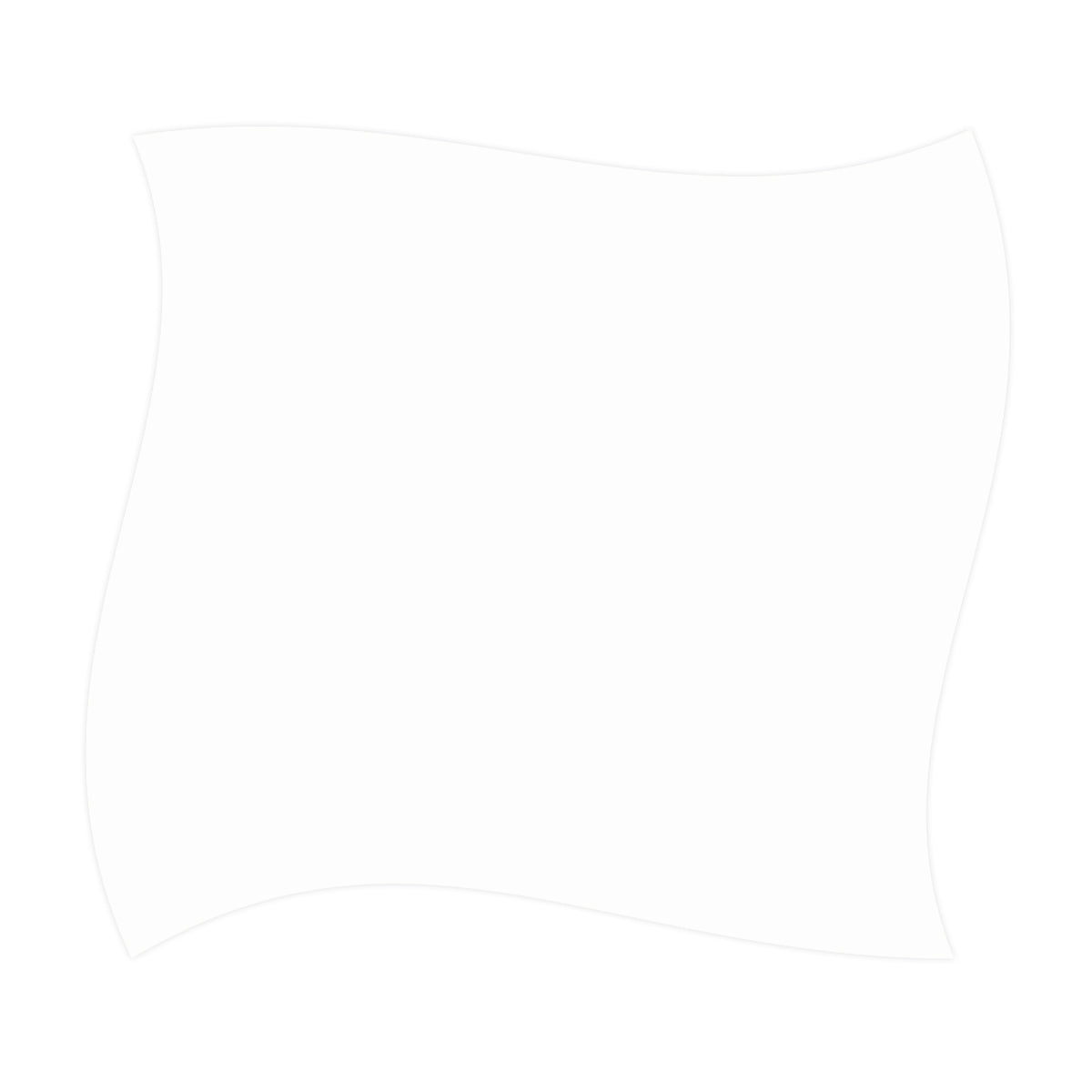 Wavy Paper Coaster - White