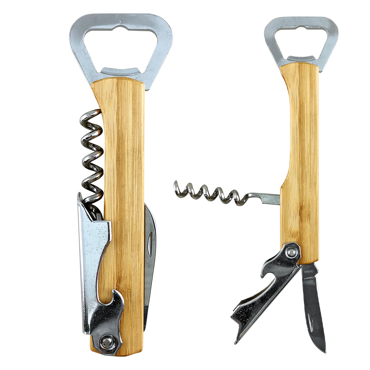 Bamboo 4-In-1 Waiter's Knife