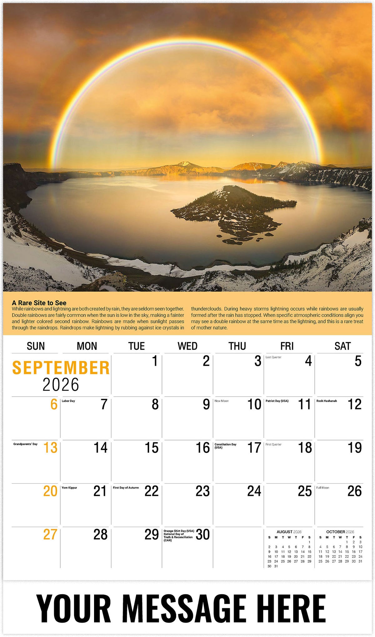 Planet Earth - 2026 Promotional Calendar