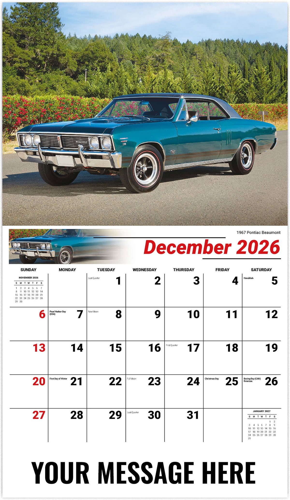 GM Classics - 2026 Promotional Calendar