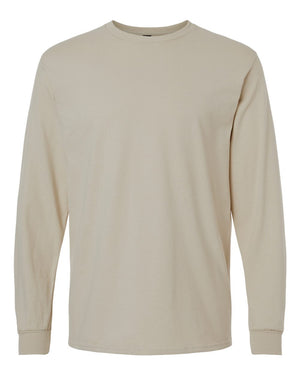 Gildan Adult Ultra Cotton® Long-Sleeve T-Shirt - Sand