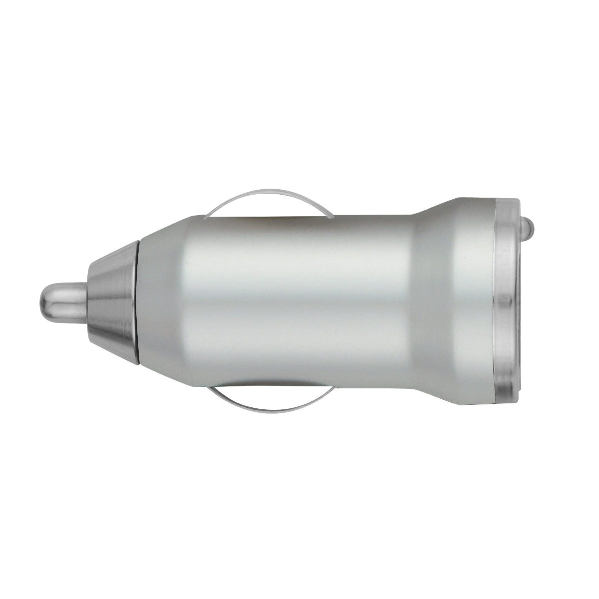 On-The-Go Car Charger - Matte Silver