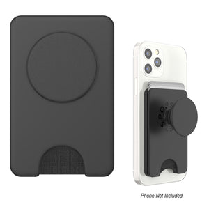 PopSockets™ PopWallet+ for Magnetic Wireless Charging - Black