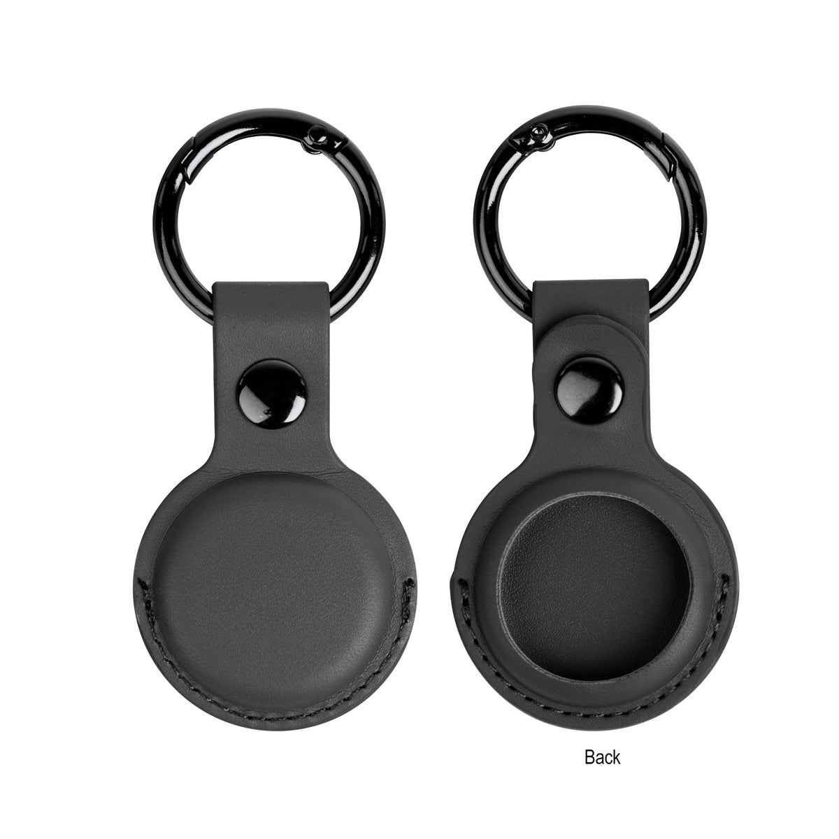TrackSmart Remote Tracker With Keyring - Black