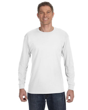 JERZEES Adult DRI-POWER® ACTIVE Long-Sleeve T-Shirt - White