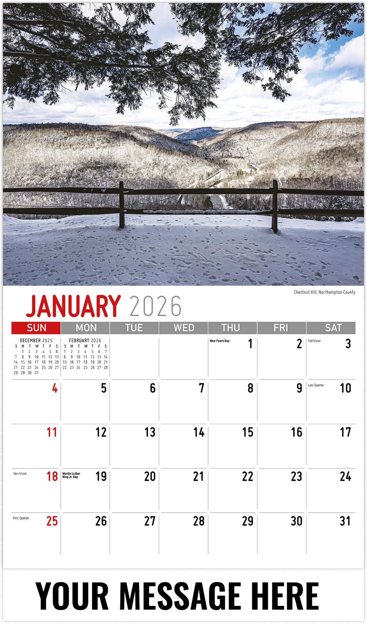 Scenes of Pennsylvania - 2026 Promotional Calendar