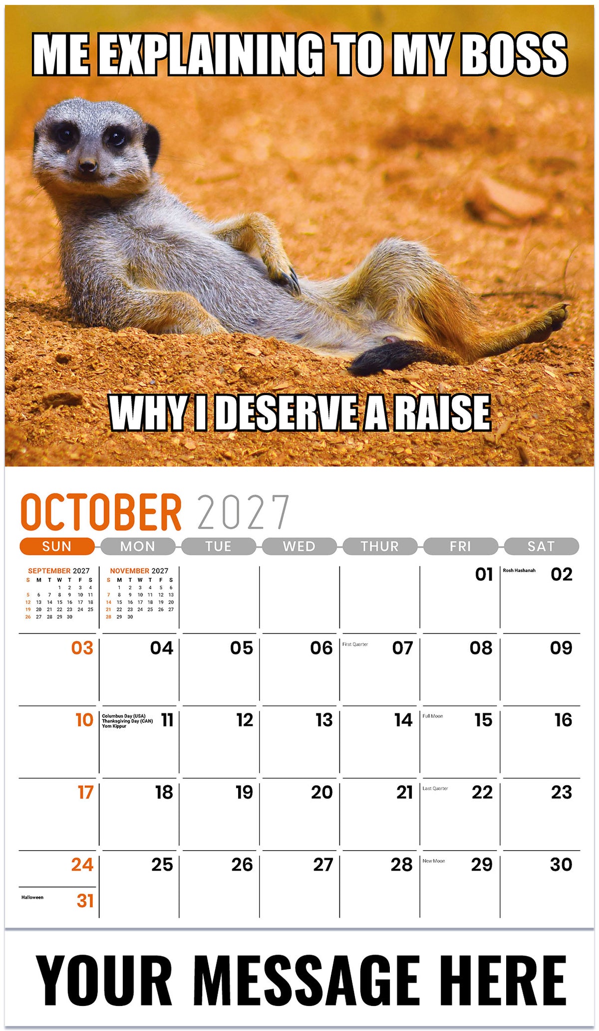 The Memeing of Life - 2027 Promotional Calendar