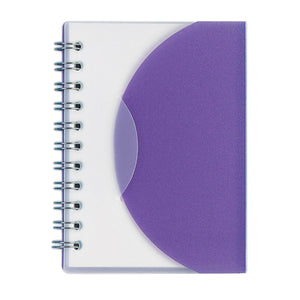 Mini Spiral Notebook - Frost Purple