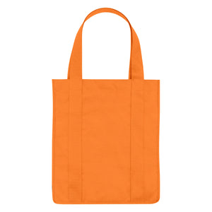 Non-Woven Shopper Tote Bag With 100% RPET Material - Orange