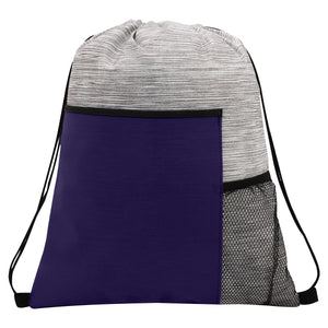 Portage Non-Woven Drawstring Bag - Navy Blue