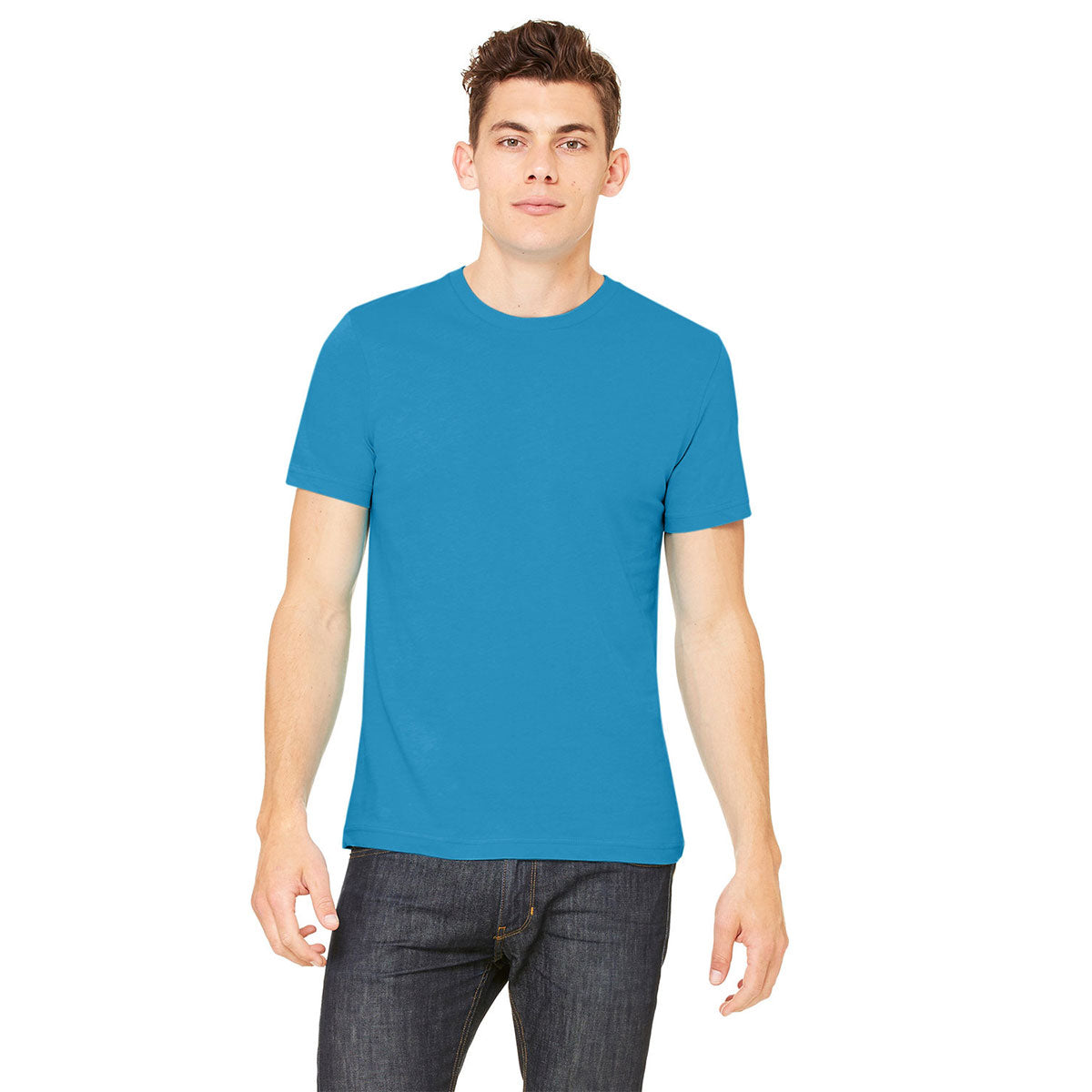 BELLA + CANVAS Jersey Tee - Aqua
