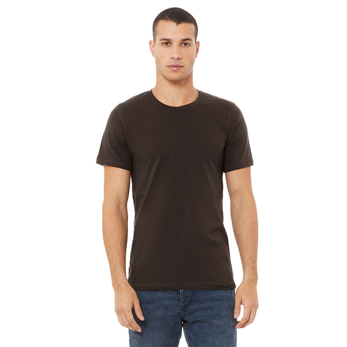 BELLA + CANVAS Jersey Tee - Brown