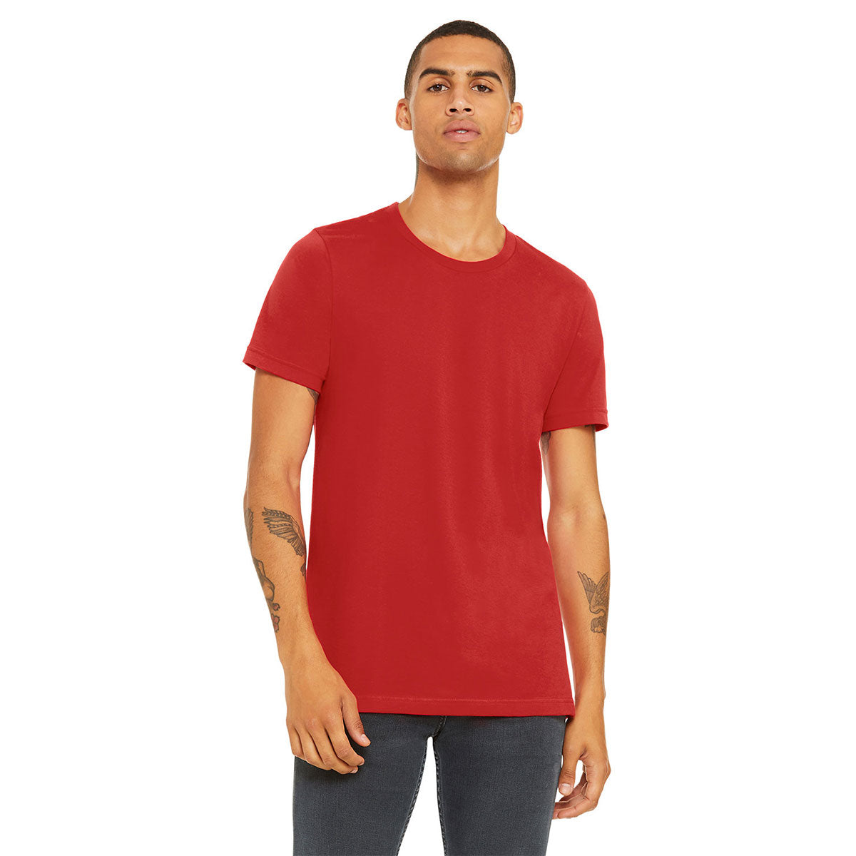 BELLA + CANVAS Jersey Tee - Red