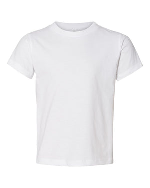BELLA + CANVAS Toddler Jersey Short-Sleeve T-Shirt - White