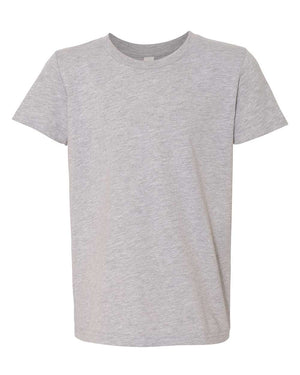 BELLA + CANVAS Youth CVC Jersey T-Shirt - Athletic Heather