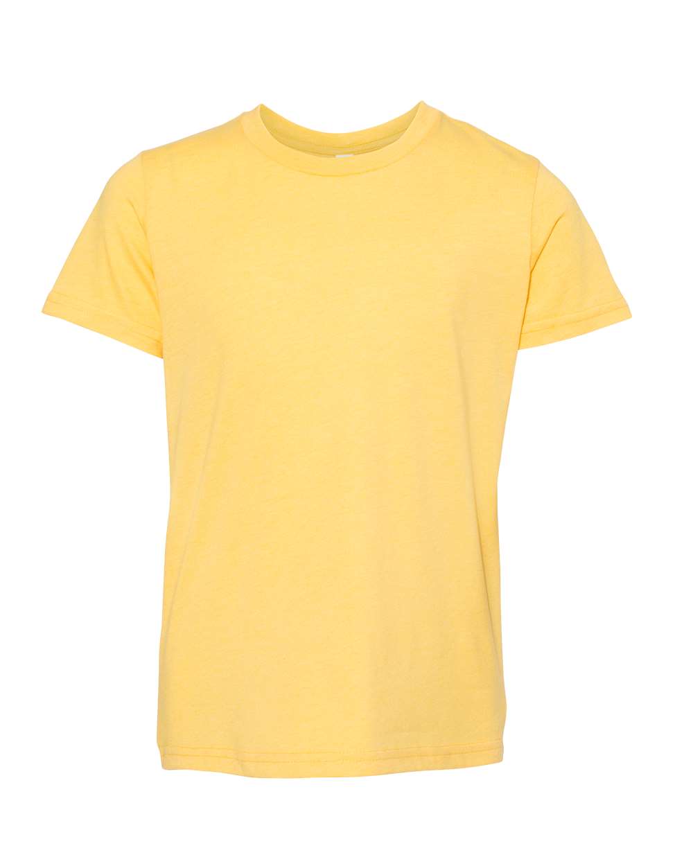 BELLA + CANVAS Youth CVC Jersey T-Shirt - Heather Yellow Gold